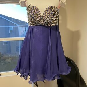Blush Prom dress size 8